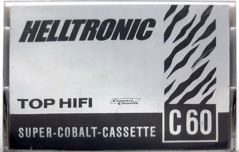 Compact Cassette Helltronic TOP HiFi 60 "Super-Cobalt" Type I Normal 1976 Germany