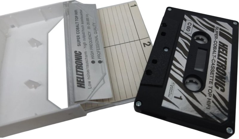 Compact Cassette Helltronic TOP HiFi 60 "Super-Cobalt" Type I Normal 1976 Germany