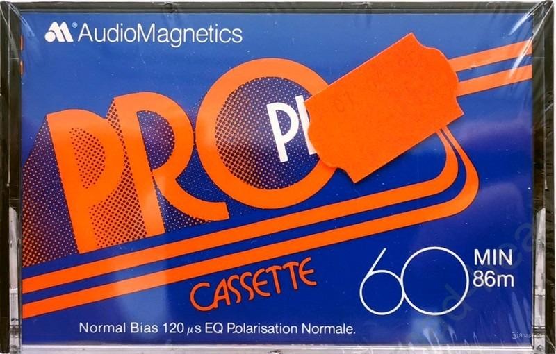 Compact Cassette Audio Magnetics PRO Plus 60 Type I Normal 1972 Canada