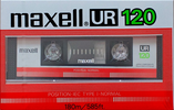 Compact Cassette Maxell UR 120 Type I Normal 1985 USA