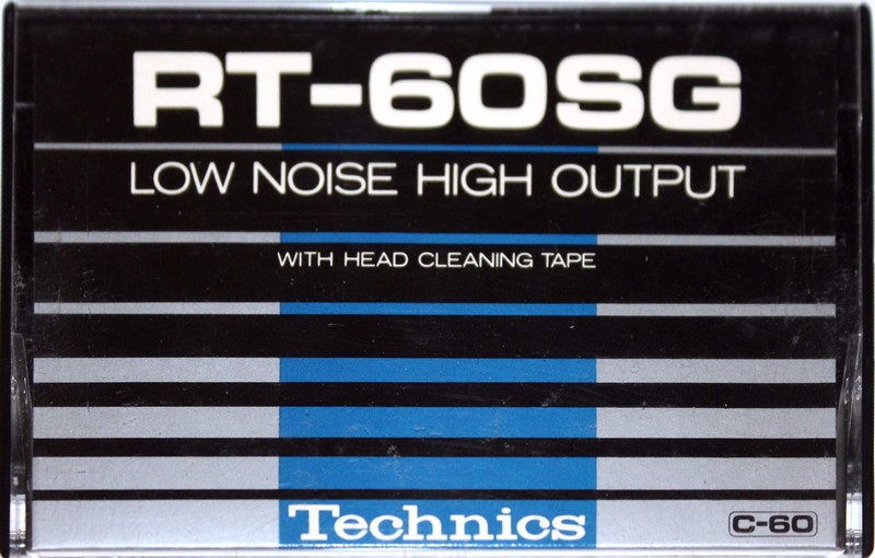 Compact Cassette Technics SG 60 "RT-60SG" Type I Normal 1974 Japan