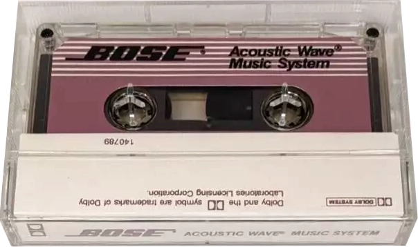 Compact Cassette Bose "Acoustic Wave Music System" Demonstration Tape 1990 USA