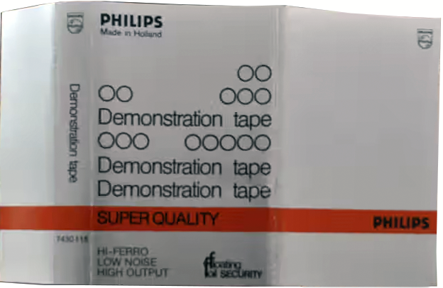 Compact Cassette Philips Super Quality Demonstration Tape 1976 Europe