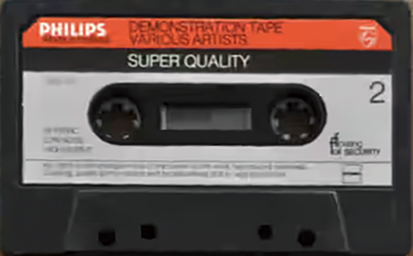 Compact Cassette Philips Super Quality Demonstration Tape 1976 Europe