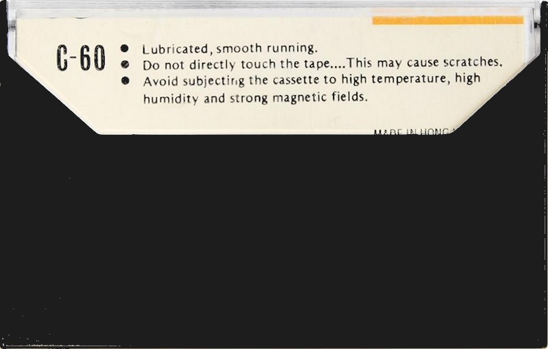 Compact Cassette Olympic 60 Type I Normal 1976 Europe