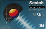 Compact Cassette Scotch BX 90 Type I Normal 1993 Worldwide