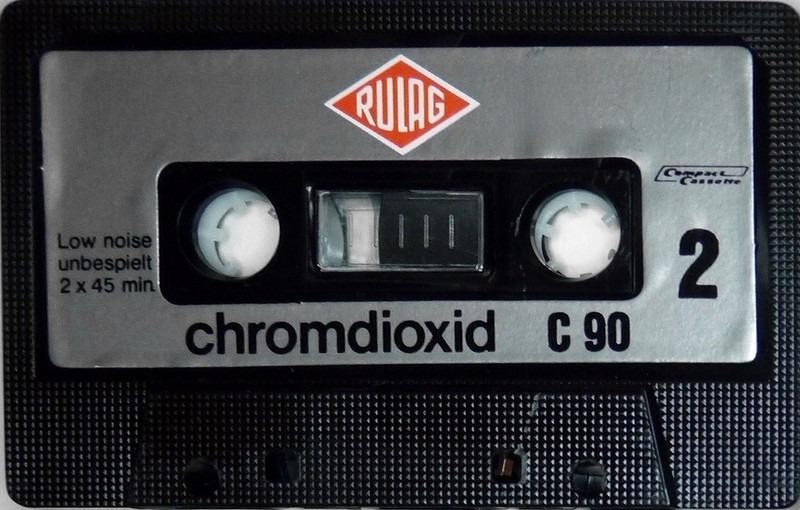 Compact Cassette Rulag 90 Type II Chrome 1978 Germany