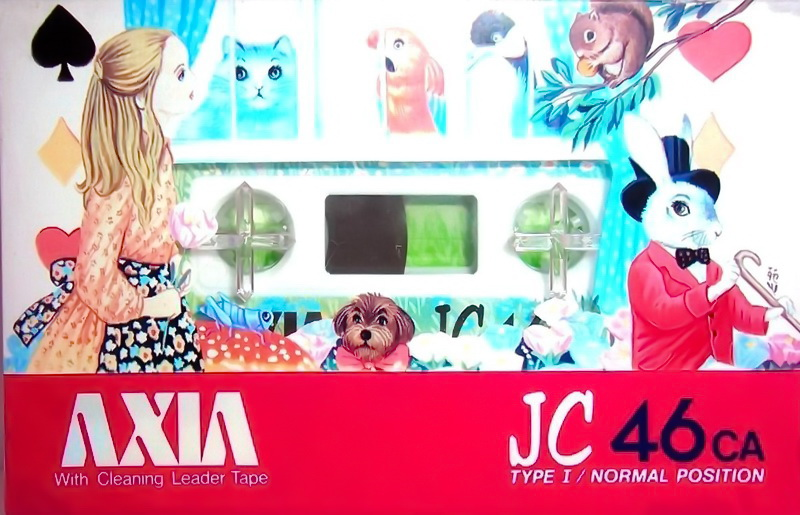 Compact Cassette AXIA JC 46 "JC 46 KA" Type I Normal 1985 Japan