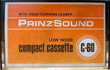 Compact Cassette Prinzsound 60 Type I Normal 1978 Japan