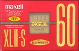 Compact Cassette Maxell XLII-S 60 "XLII-S 60(E)" Type II Chrome 1995 Japan