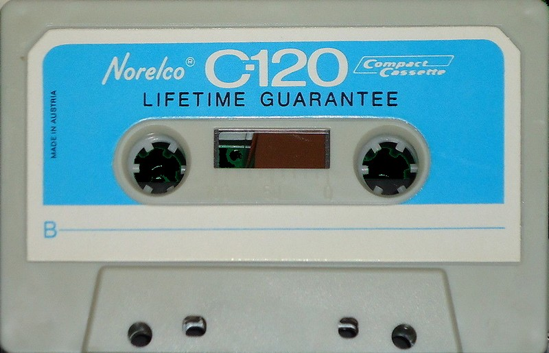Compact Cassette Norelco 120 Type I Normal 1965 USA
