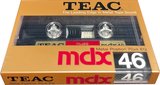 Compact Cassette Teac MDX 46 Type IV Metal 1984 USA