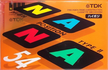 Compact Cassette TDK Na Na 54 "NA2-54" Type II Chrome 2000 Japan