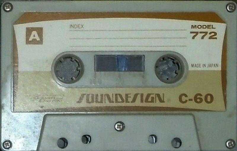 Compact Cassette Soundesign 772 60 Type I Normal Japan