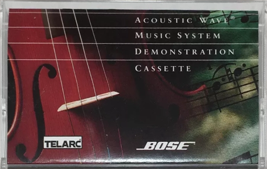 Compact Cassette Bose "Acoustic Wave Music System" Demonstration Tape USA