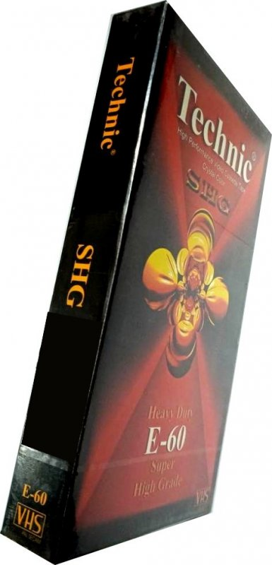 VHS, Video Home System Technic SHG 60 Type I Normal Iran