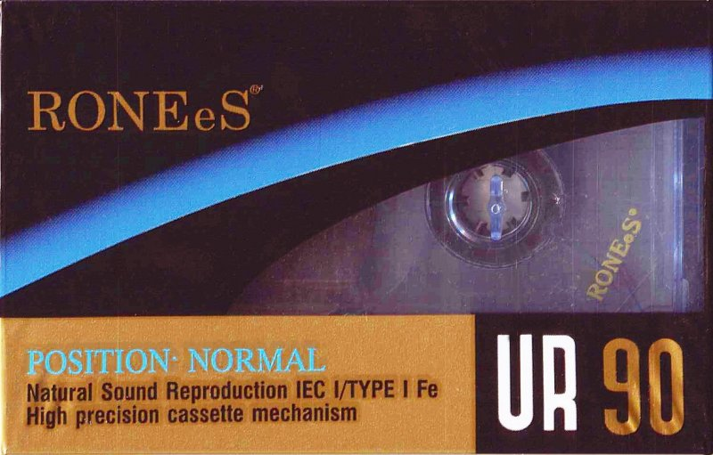 Compact Cassette Ronees UR 90 Type I Normal USSR