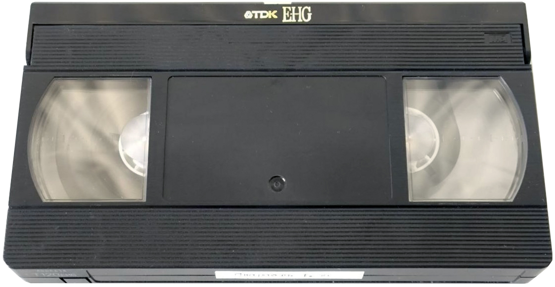 VHS, Video Home System TDK E-HG 120 "T-120EHG" Type II Chrome North America