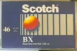 Compact Cassette Scotch BX 46 Type I Normal 1987 Latin America