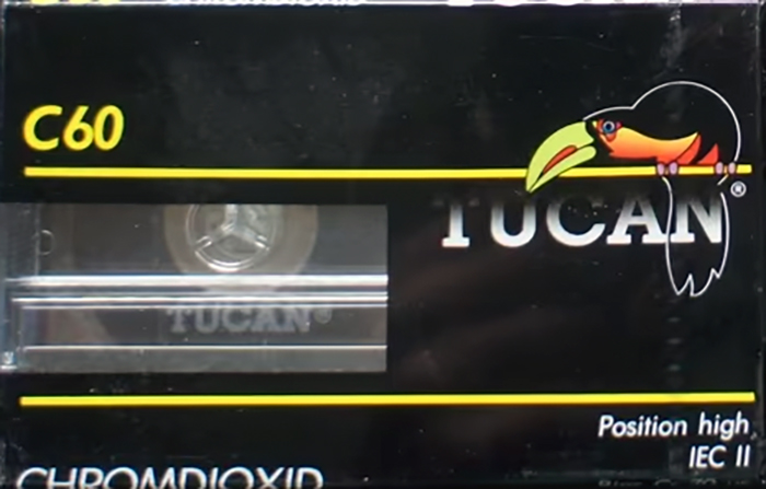 Compact Cassette Tucan 60 Type II Chrome 1993 Germany