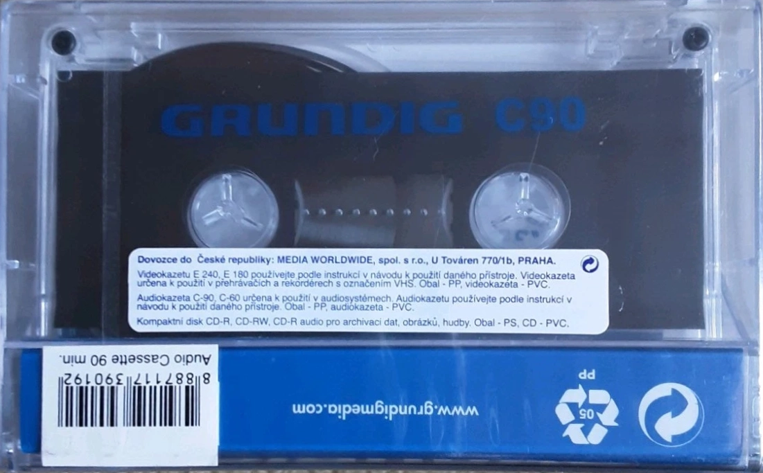 Compact Cassette Grundig 90 Type I Normal China