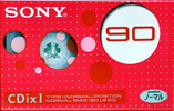 Compact Cassette Sony CDix I 90 "C90CDX1L" Type I Normal 2001 Japan