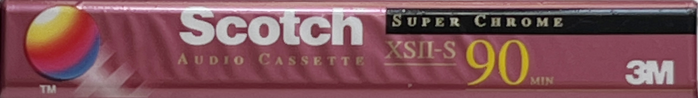 Compact Cassette Scotch XS II-S 90 Type II Chrome 1993 Europe