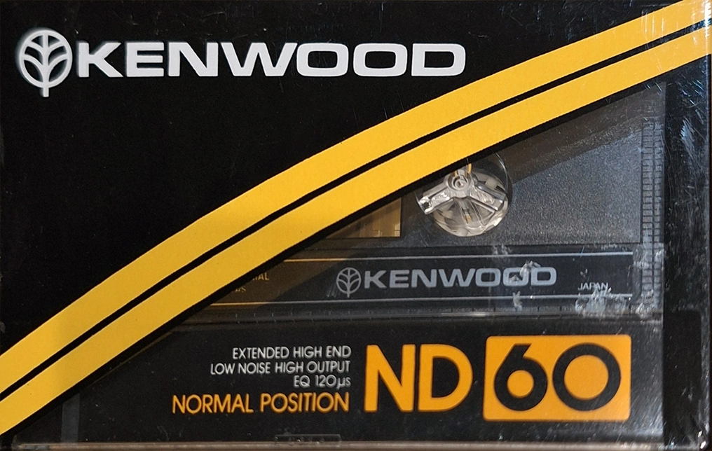 Compact Cassette Kenwood ND 60 Type I Normal 1982 Japan