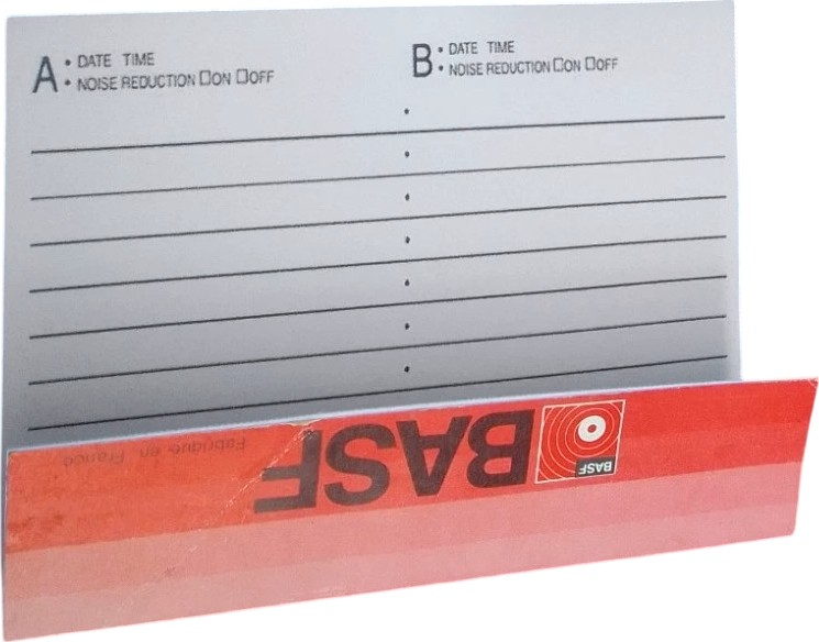 Compact Cassette BASF LN 90 Type I Normal 1973 France