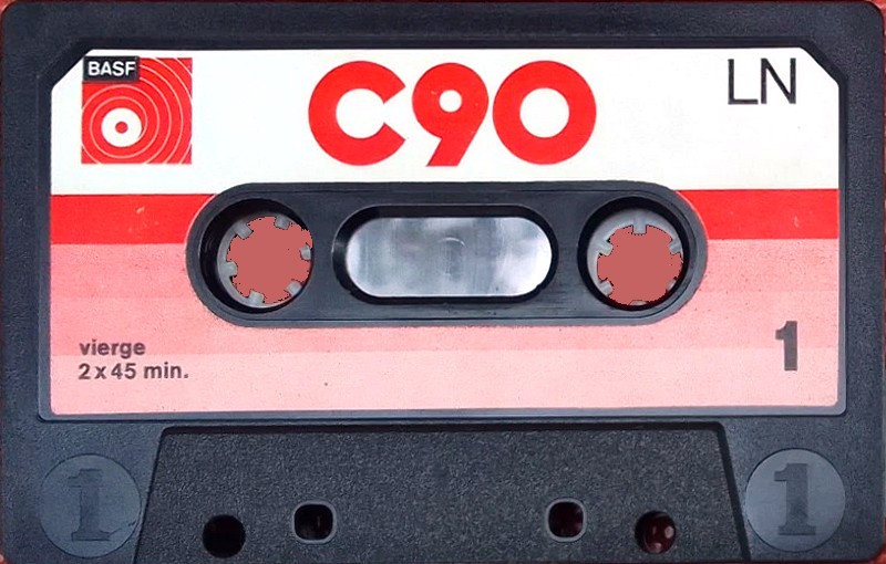 Compact Cassette BASF LN 90 Type I Normal 1973 France
