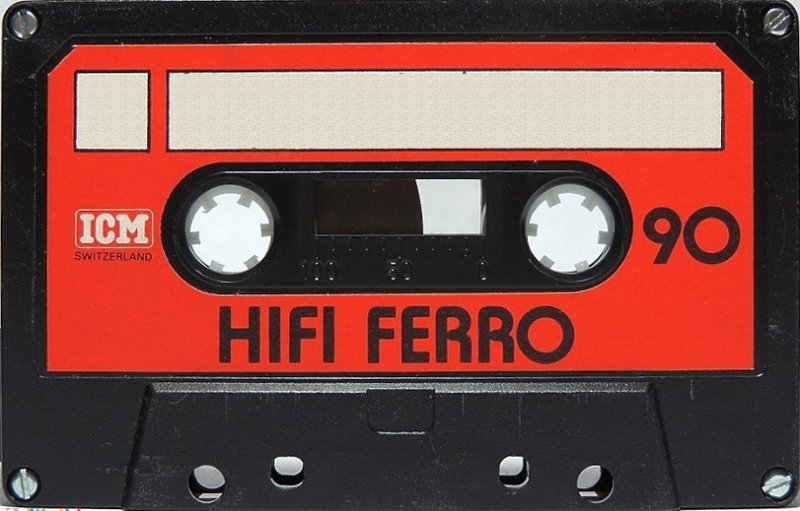 Compact Cassette ICM HIFI Ferro 90 Type I Normal 1978 Europe
