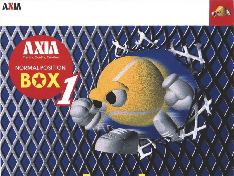 Compact Cassette AXIA Box 1 54 "BOX1B 54" Type I Normal 1996 Japan