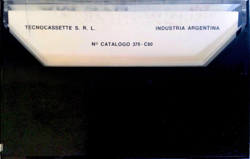 Compact Cassette AM 370 60 Type I Normal Argentina
