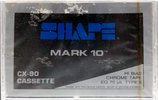 Compact Cassette Shape Mark 10 CX 90 Type II Chrome USA