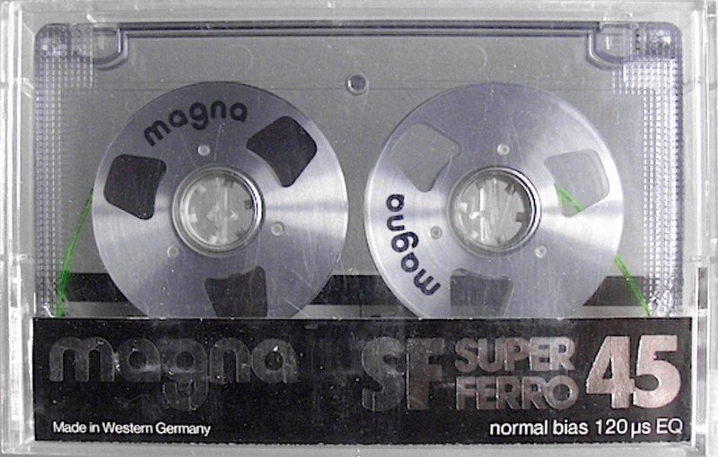 Compact Cassette Magna SF 45 Type I Normal 1984 Europe