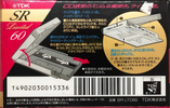 Compact Cassette TDK SR 60 "SR-LTD60 SR Limited" Type II Chrome 1991 Japan