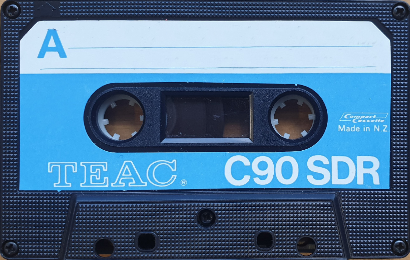 Compact Cassette Teac SDR 90 Type I Normal 1976 New Zealand
