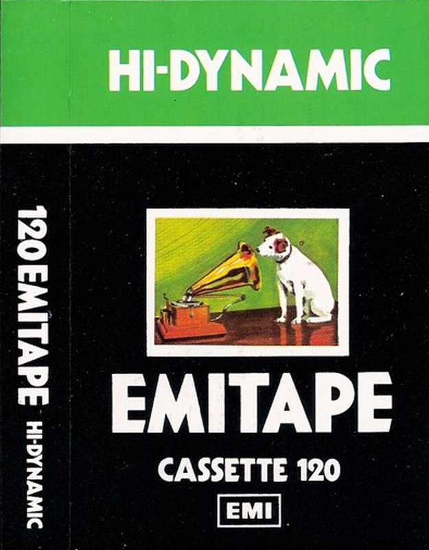 Compact Cassette EMITAPE HI-DYNAMIC 120 Type I Normal 1975 Europe