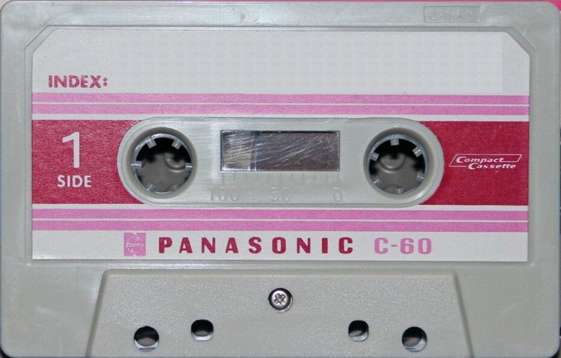 Compact Cassette Panasonic 60 Type I Normal 1969 USA