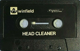 Compact Cassette Winfield "HC" Cleaning Cassette 1980 UK