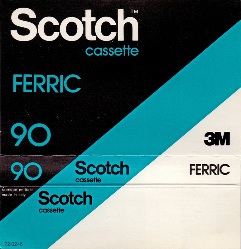 Compact Cassette Scotch Ferric 90 Type I Normal 1981 Europe