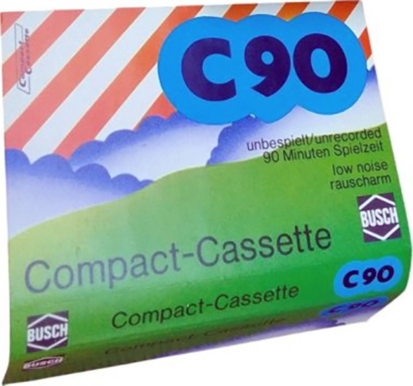 Compact Cassette Busch 90 Type I Normal Germany