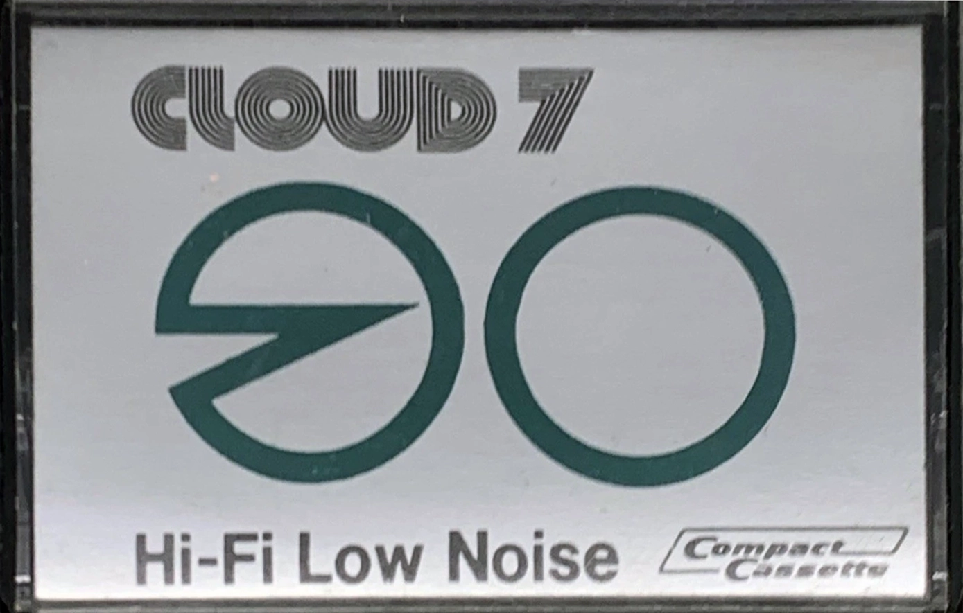 Compact Cassette Cloud 7 90 Type I Normal Europe