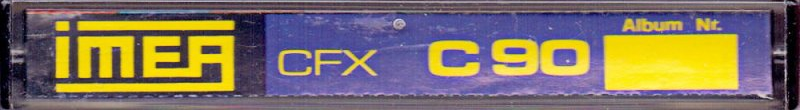 Compact Cassette Imea 90 "CFX" Type II Chrome 1977 Europe