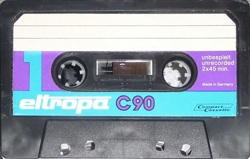 Compact Cassette Eltropa 90 Type I Normal 1979 Germany
