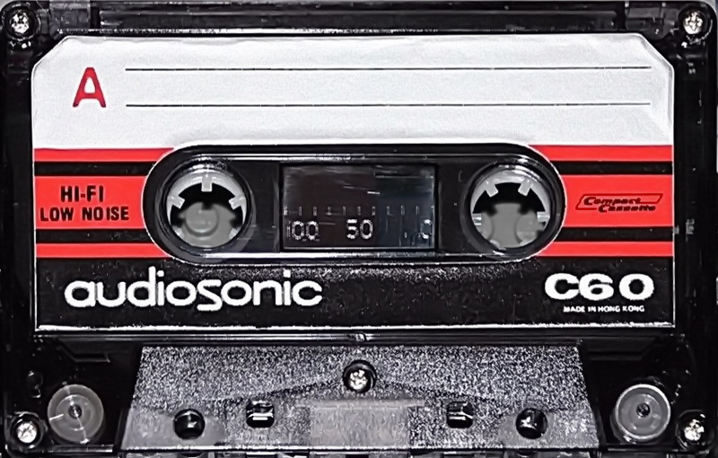 Compact Cassette Audiosonic 60 Type I Normal 1976 Australia