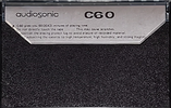 Compact Cassette Audiosonic 60 Type I Normal 1976 Australia