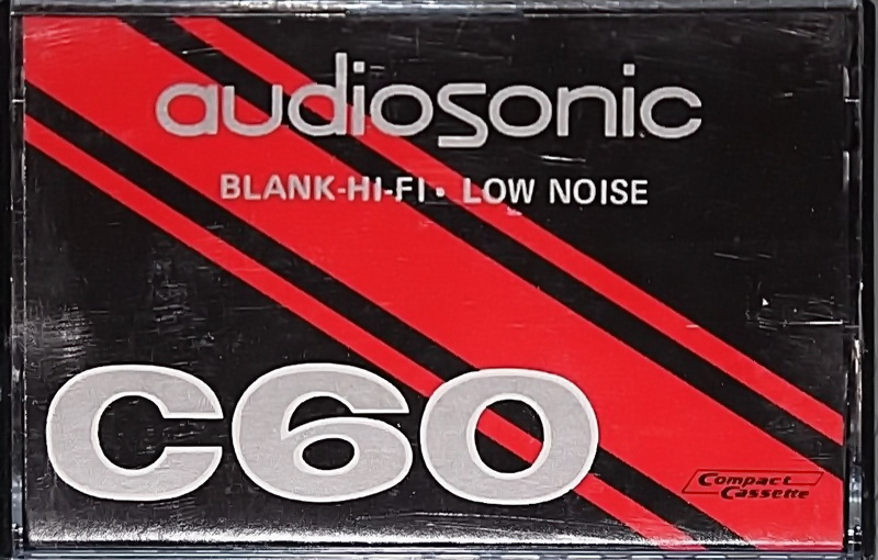 Compact Cassette Audiosonic 60 Type I Normal 1976 Australia