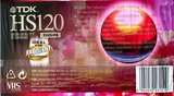 VHS, Video Home System TDK HS 120 Type I Normal Australia, Europe