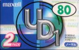 2 pack Maxell UDI / UD1 80 "UD1-80N.2P" Type I Normal 2000 Japan